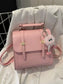 PU Leather Flap Backpack Bag nicholesgifts