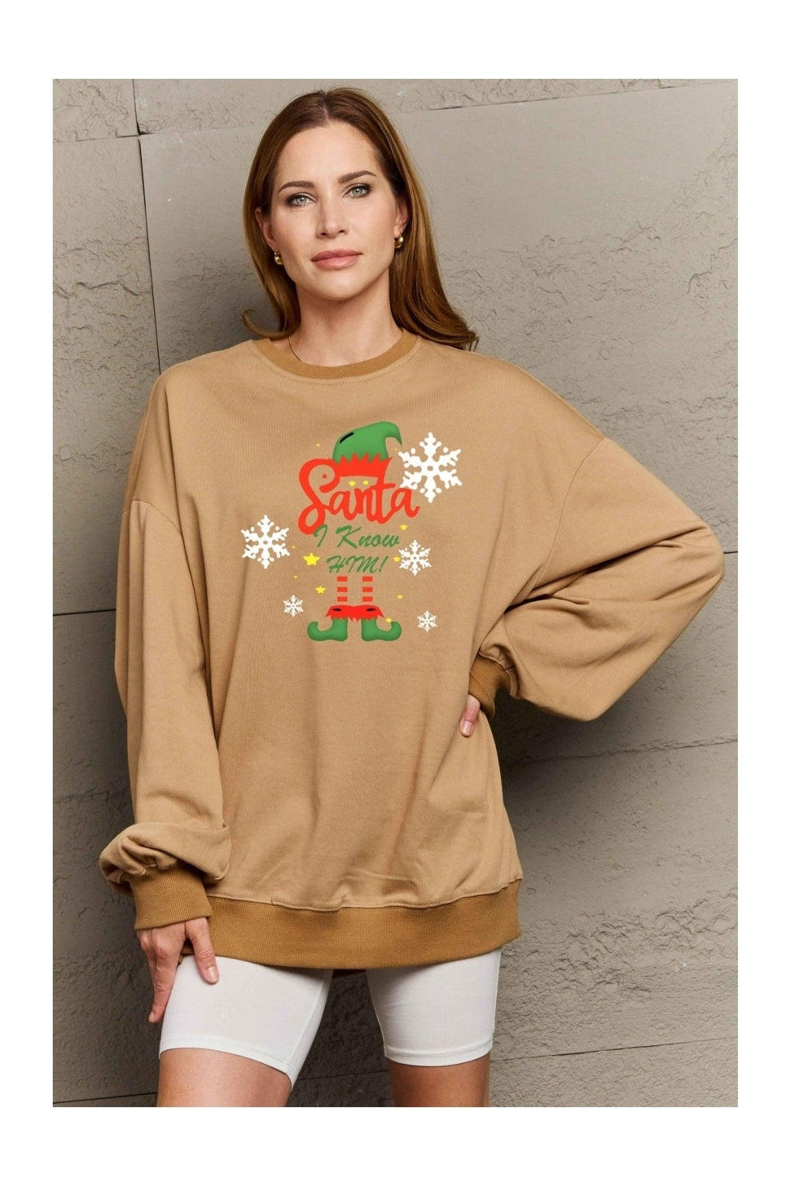 Simply Love Full Size Graphic Round Neck Sweatshirt nicholesgifts
