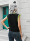 Geometric V-Neck Sweater Vest nicholesgifts