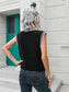 Geometric V-Neck Sweater Vest nicholesgifts