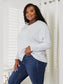 Women Double Take Seam Detail Round Neck Long Sleeve Top nicholesgifts