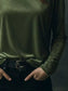 Full Size Velvet Long Sleeve T-Shirt Plus Size nicholesgifts
