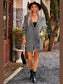 Women Collared Neck Button-Up Cardigan with Pockets nicholesgifts
