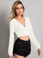 V Neck Crop Top nicholesgifts