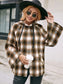 Ivy Lane Pocketed Plaid Long Sleeve Hooded Jacket nicholesgifts