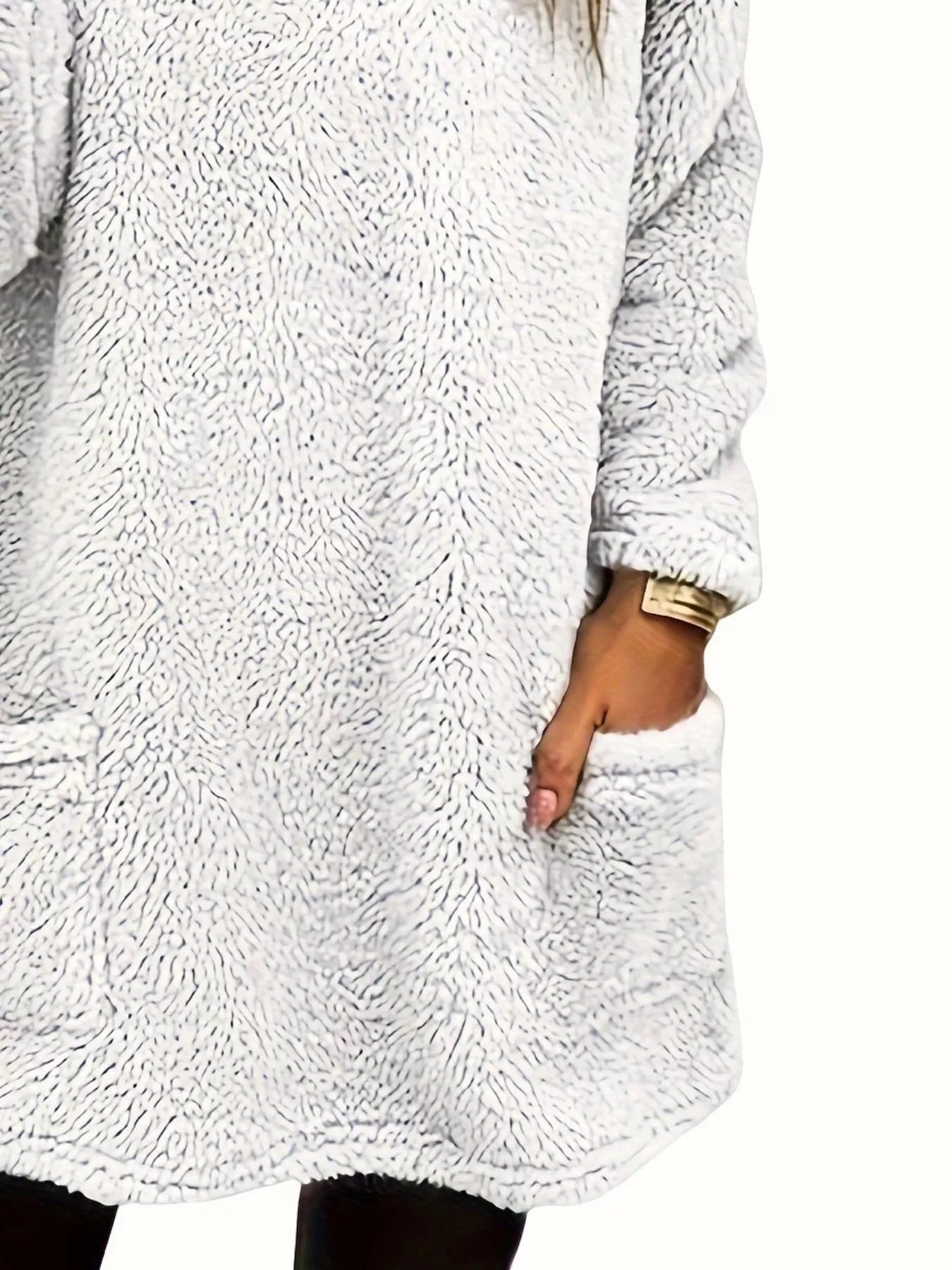 Fleece Long Sleeve Sweatshirt nicholesgifts