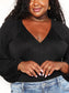 Culture Code Full Size V- Neck Bodysuit nicholesgifts