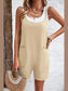 Devine Spaghetti Strap Romper with Pockets nicholesgifts