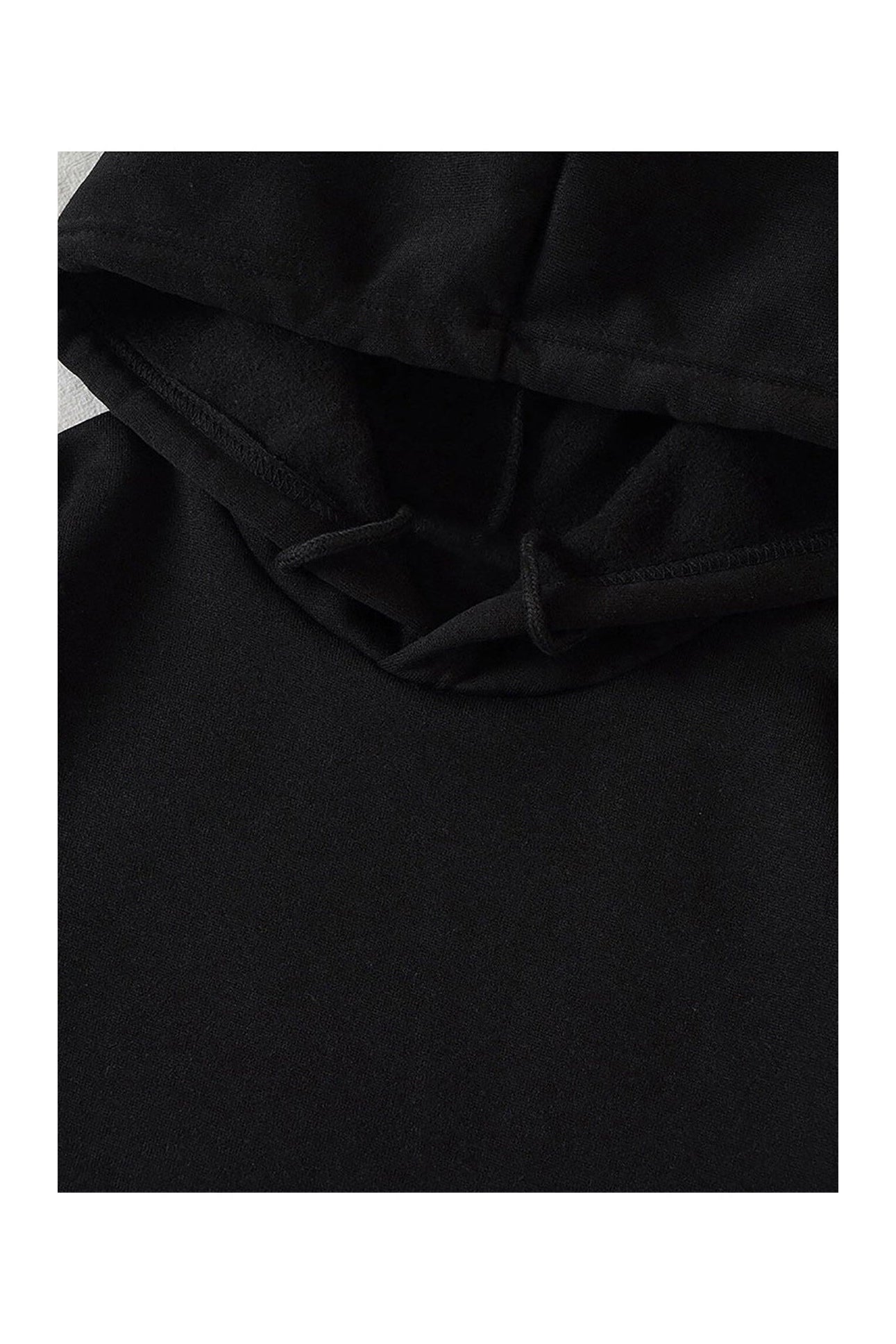 Graphic Drawstring Hoodie with Pocket nicholesgifts