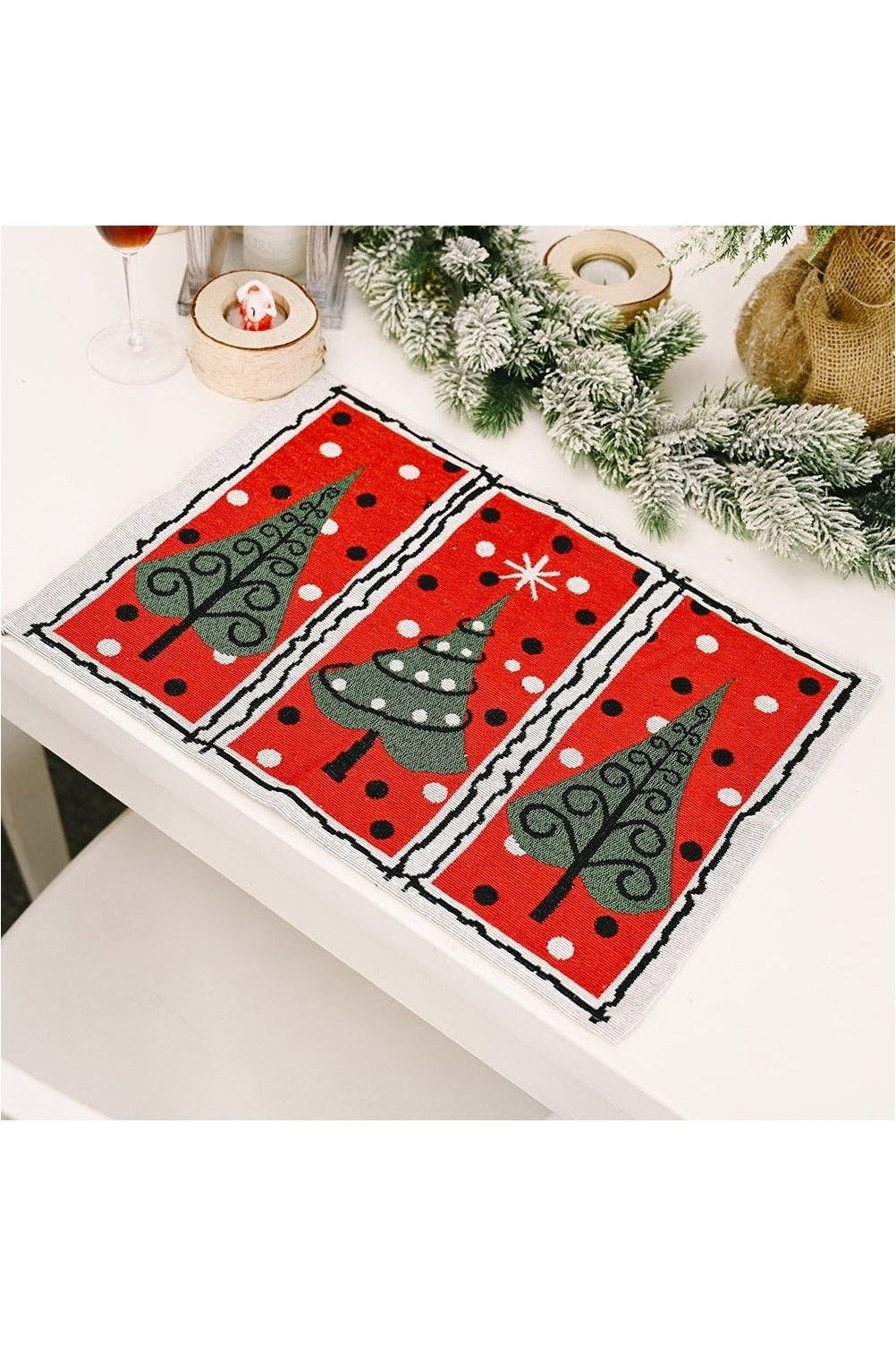 Assorted 2-Piece Christmas Placemats nicholesgifts