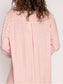 Striped Collared Neck Long Sleeve Top and Shorts Lounge Set nicholesgifts
