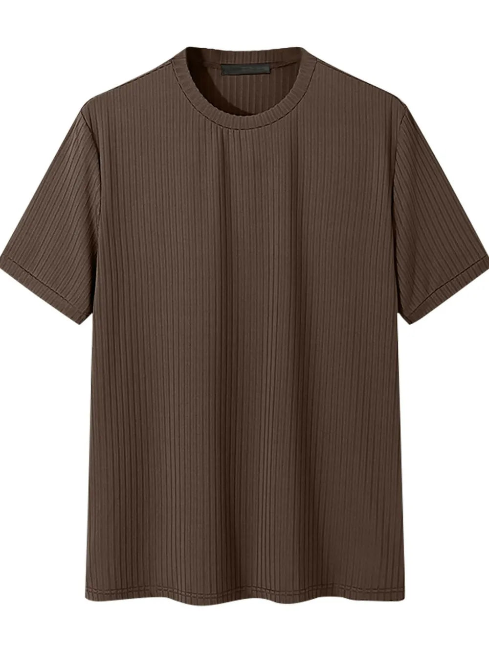 Men's Full Size Round Neck Short Sleeve T-Shirt Plus Size Trendsi