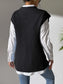 Pearl Trim V-Neck Sweater Vest nicholesgifts