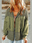Zip-Up Drawstring Hooded Jacket nicholesgifts