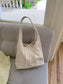 Leather Tied Shoulder Bag nicholesgifts