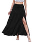 Full Size Slit Maxi Skirt Plus Size nicholesgifts