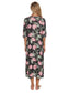 Printed Slit Night Dress with Pockets nicholesgifts