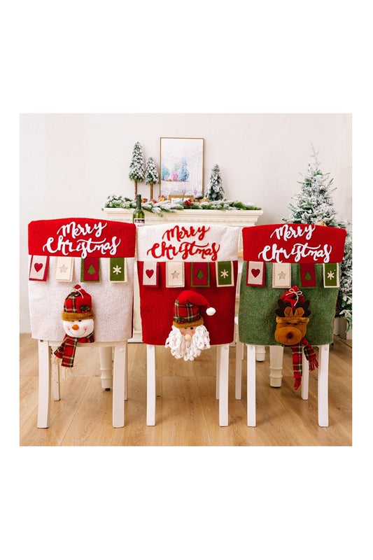 MERRY CHRISTMAS Chair Cover