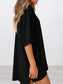Full Size Oversized Slit Round Neck Top and Shorts Lounge Set Plus Size nicholesgifts