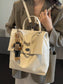 Leather Flap Backpack Bag nicholesgifts