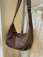 Pleated Dumpling Crossbody Bag nicholesgifts