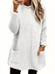 Fleece Long Sleeve Sweatshirt nicholesgifts