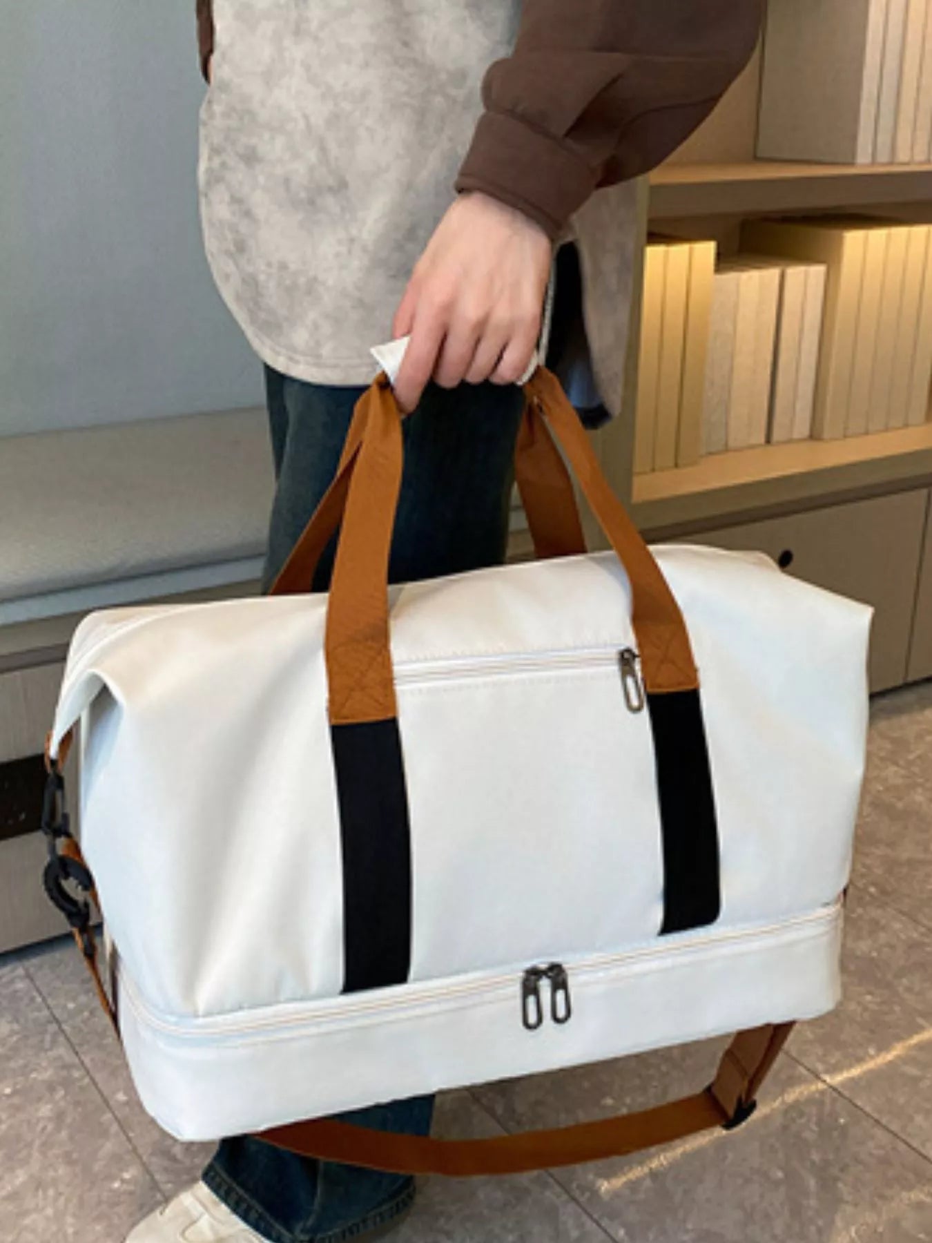 Multifunctional Waterproof Travel Duffel Bag nicholesgifts