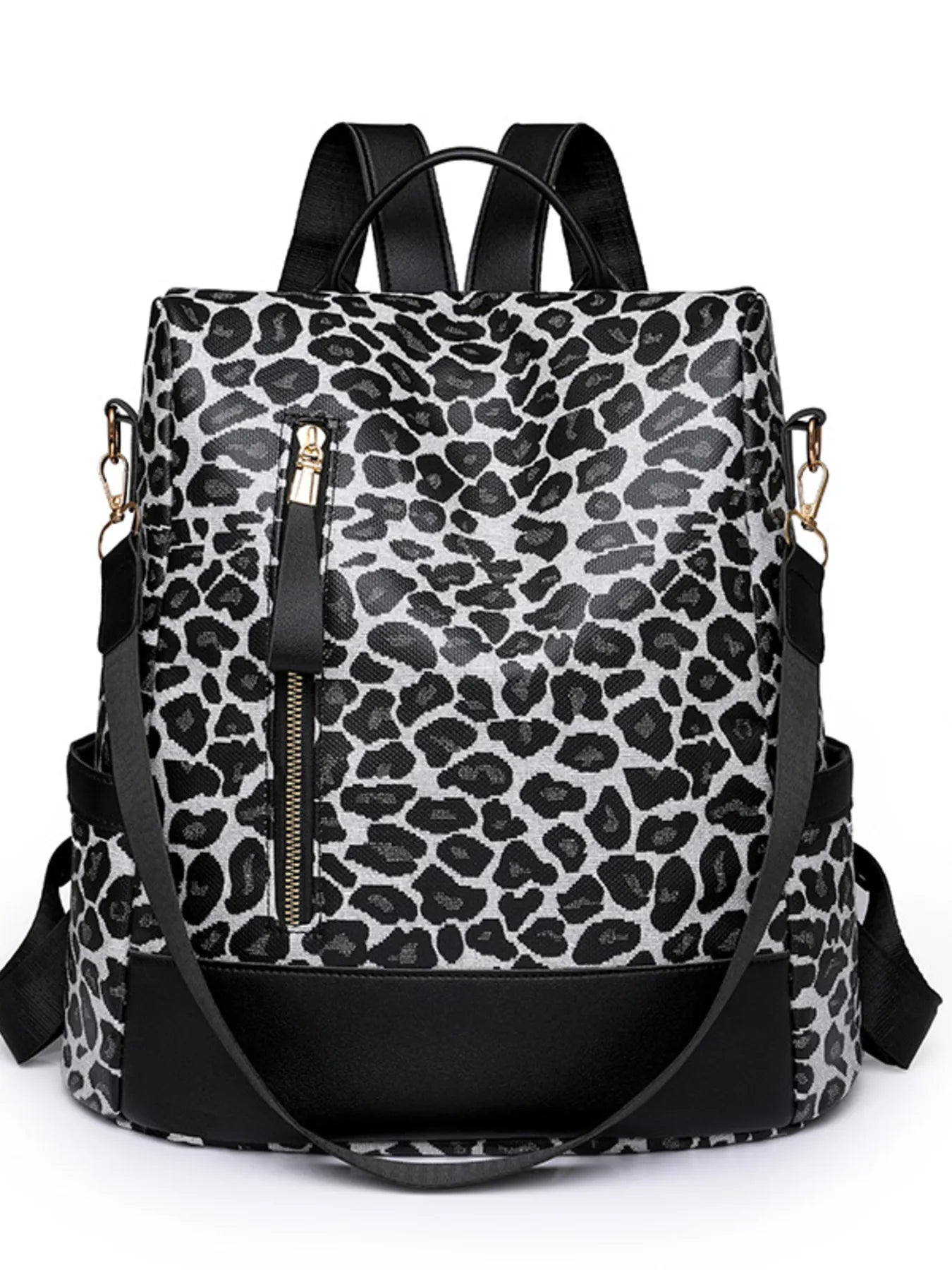 Leopard Print Backpack Bag Trendsi