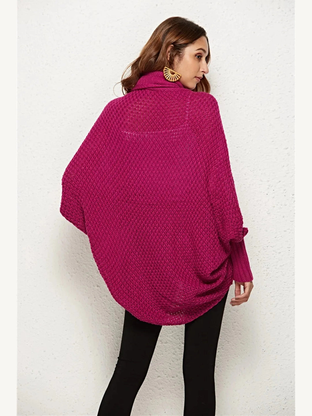 Angel Wings Open Front Batwing Sleeve Cardigan nicholesgifts