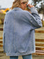 Dropped Shoulder Denim Jacket with Pockets nicholesgifts