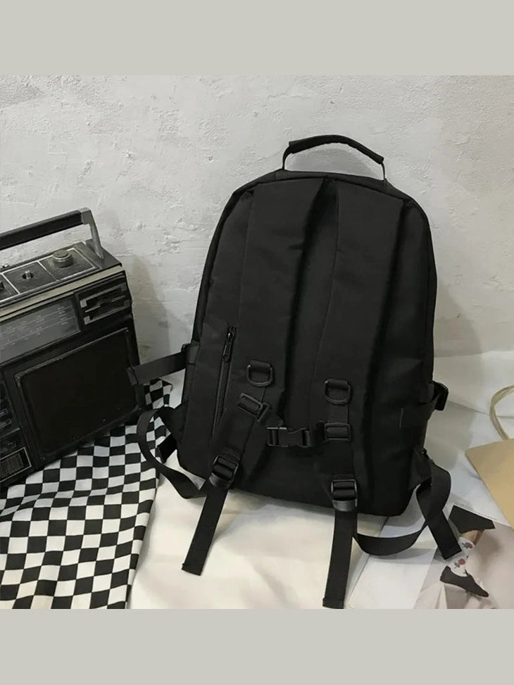 Oxford Cloth Adjustable Straps Backpack Bag nicholesgifts