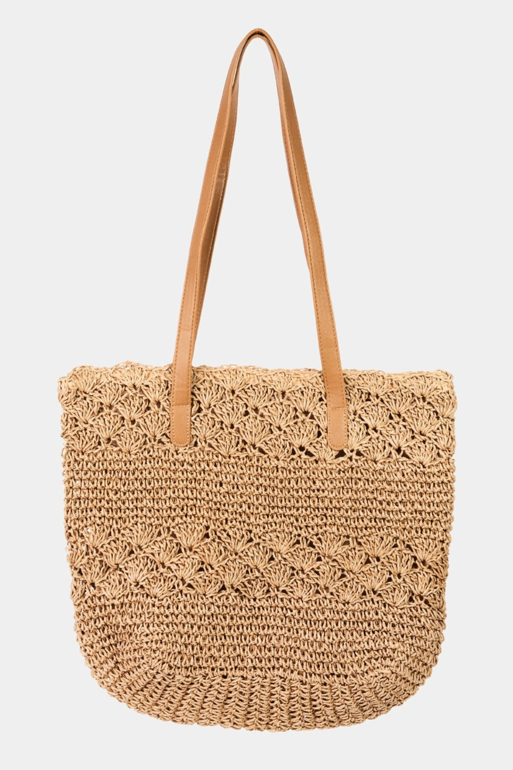 Women Fame Straw Braided Tote Bag nicholesgifts