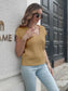Cable-knit V-Neck Sweater Vest nicholesgifts