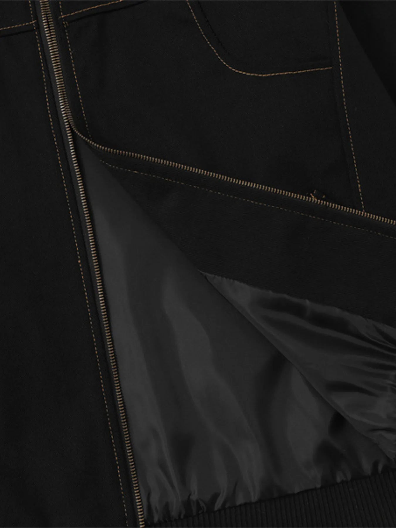 Men's Zip Up Long Sleeve Jacket Trendsi