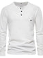 Men's Waffle-Knit Long Sleeve T-Shirt nicholesgifts