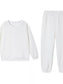 Texture Round Neck Top and Pants Set nicholesgifts