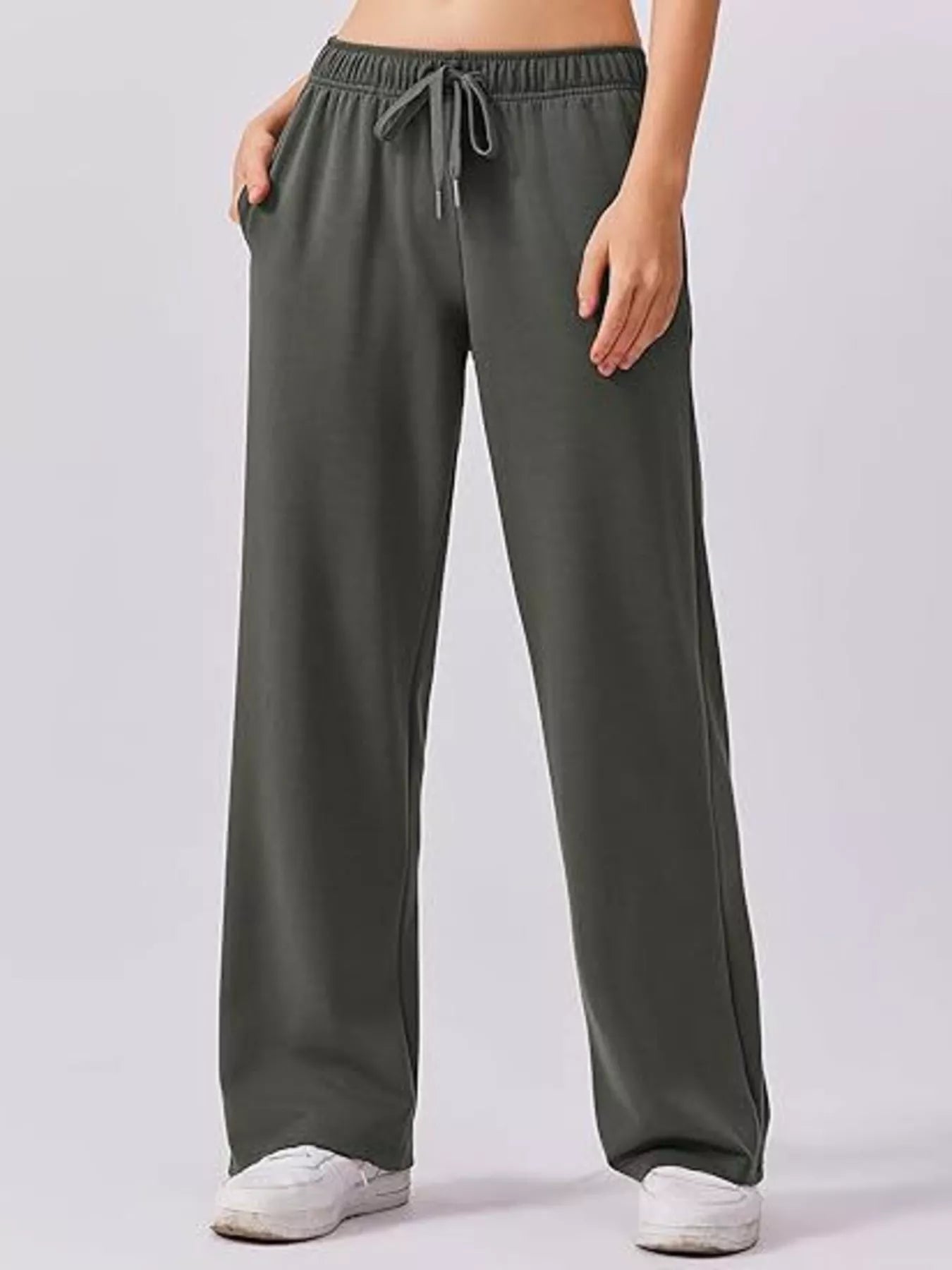 Relaxed Fit Quarter-Zip Top and Pants Set nicholesgifts