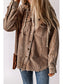 Women Snap Front Hooded Corduroy Shacket nicholesgifts