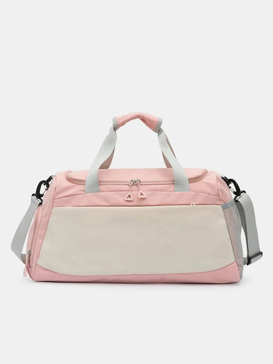 Oxford Cloth Multi Pockets Adjustable Strap Travel Bag nicholesgifts
