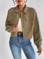 Honey Snap Down Long Sleeve Jacket nicholesgifts
