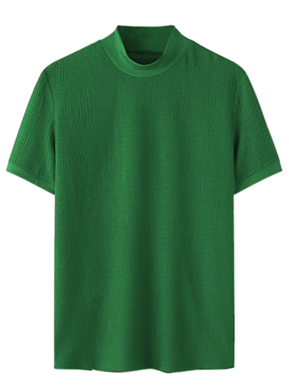 Men's Full Size Mock Neck Short Sleeve T-Shirt Plus Size NicholesGifts