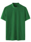 Men's Full Size Mock Neck Short Sleeve T-Shirt Plus Size nicholesgifts