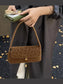 Leopard Print Shoulder Bag nicholesgifts