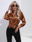 Collared Neck Buttoned Long Sleeve Shirt nicholesgifts