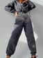 Hooded Zip-Up Long Sleeve Jumpsuit nicholesgifts