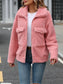 Zip Up Long Sleeve Plush Jacket nicholesgifts