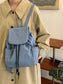 Plaid Drawstring Closure Backpack Bag nicholesgifts