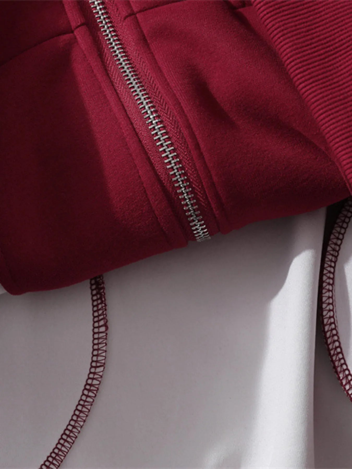 Men's Zip-Up Hooded Jacket Trendsi