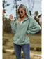 NicholesGifts Women Cable-Knit Long Sleeve Hooded Jacket nicholesgifts