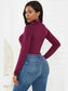 Turtleneck Long Sleeve Bodysuit nicholesgifts